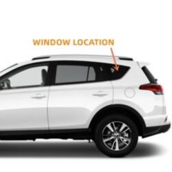 Toyota Rav-4 Quarter Glass (NEW)