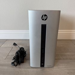 HP Pavilion Desktop With Charging Cable. Model 550–a114