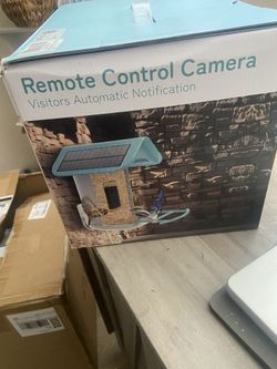 remote control camera bird feeder