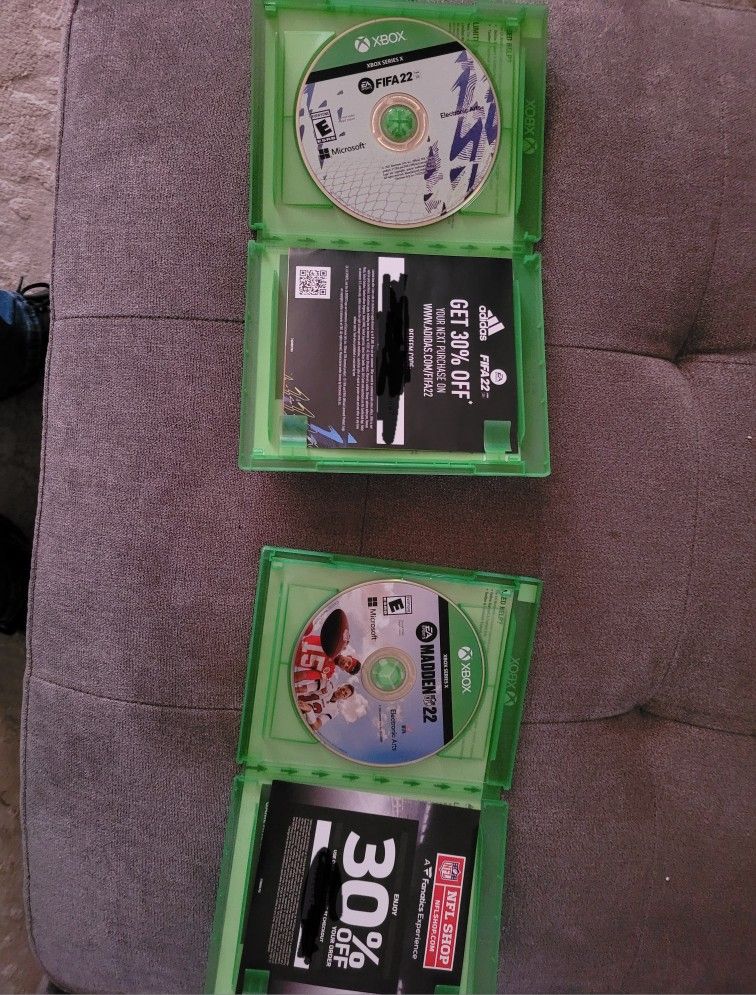 Madden 22 Y Fifa 22 Nuevos
