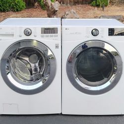 LG Washer And Dryer Electric 