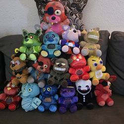 Original Funko FNAF Plushies Lot