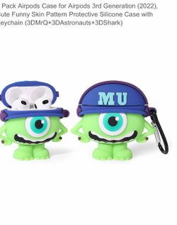 Mike Wazowski Silicone Case for AirPods 3rd Generation
