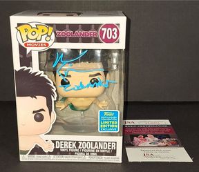 🔥 Ben Stiller Signed Autographed Funko Derek Zoolander Summer Convention JSA COA 🔥