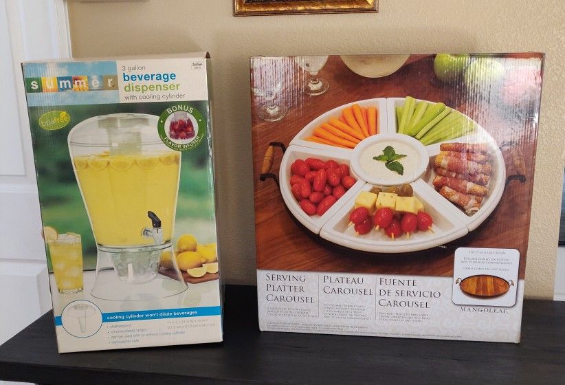 Serving Ware $30 Takes Both (Platter Is New)