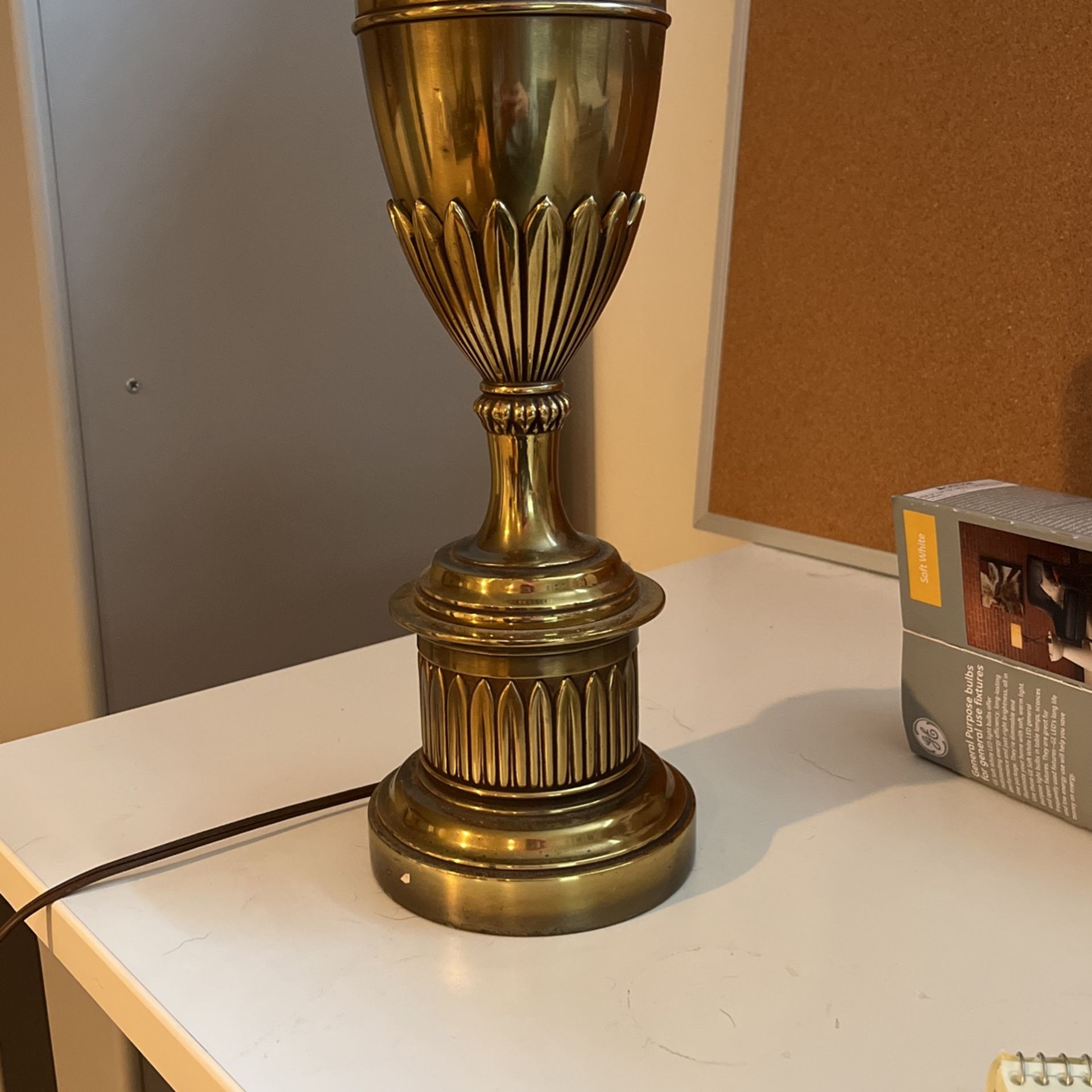 Vintage Stiffel Brass Table Lamp