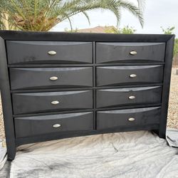 Black Large Dresser