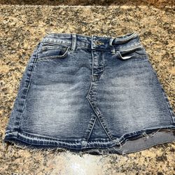 Girls Denim Skirt