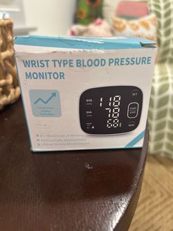 Wrist type blood pressure monitor