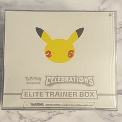 Pokémon 25th Celebrations ETB Elite Trainer Box Sealed Pristine Condition 