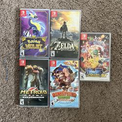 Used switch 2024 games for sale