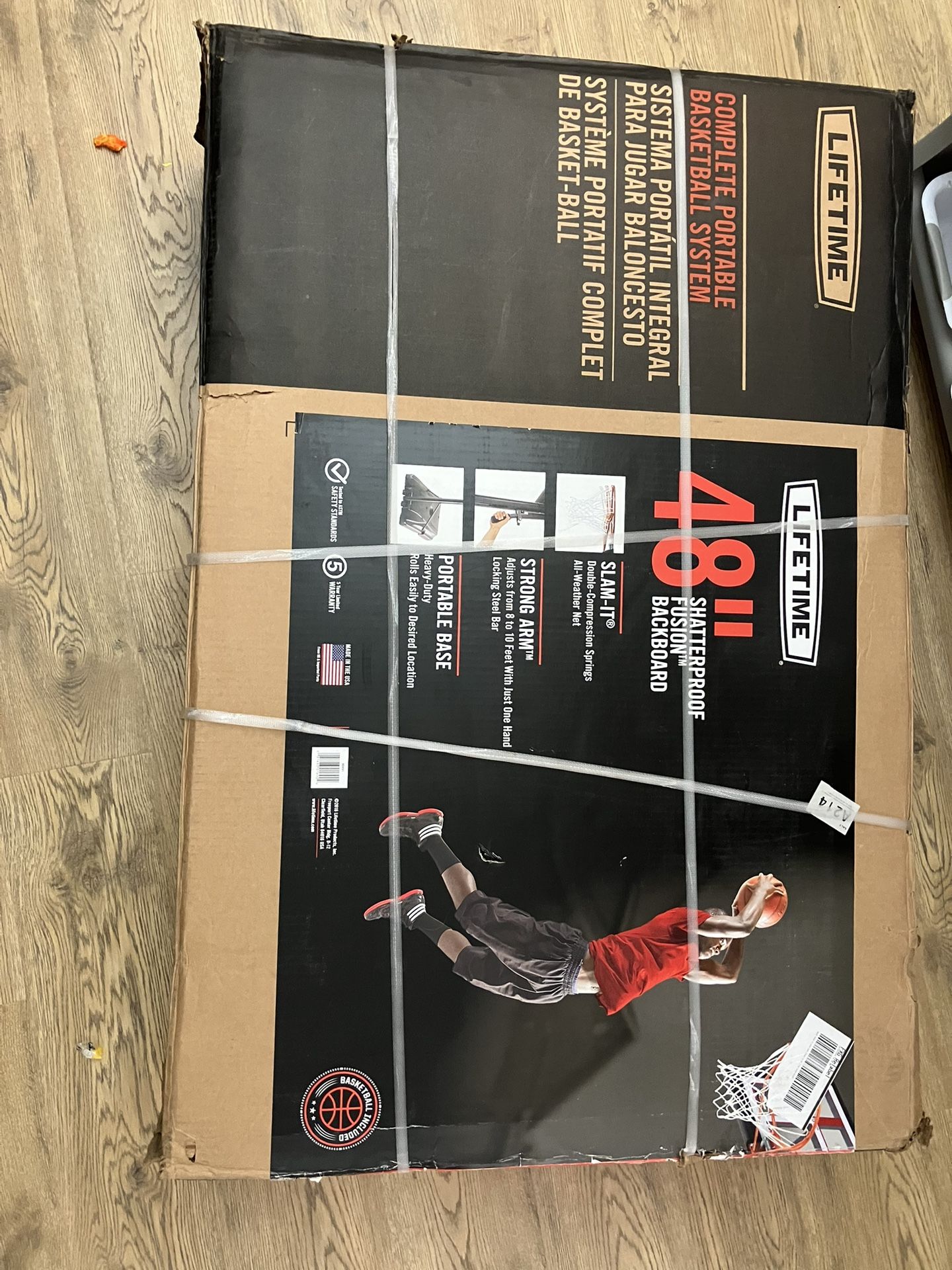 48” Lifetime Basketball Hoop