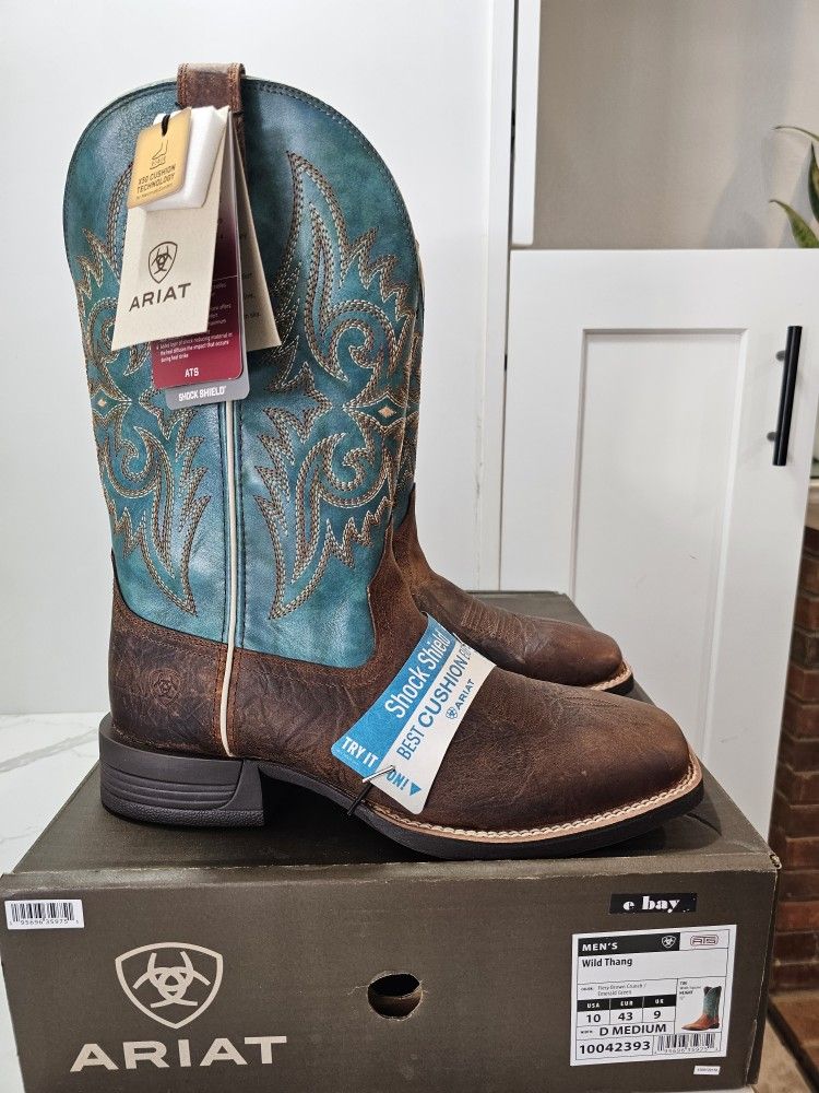 Ariat Men's Western Boots Size 10D