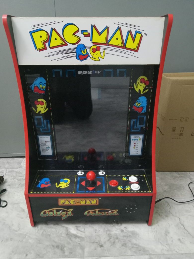 Pac Man arcade 1up 3 in 1 Arcade machine