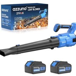 New Azzuno Cordless Leaf Blower 49.5x21.8x25.8CM
