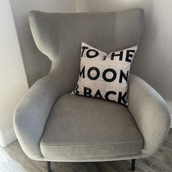 West Elm Wingback Chair 