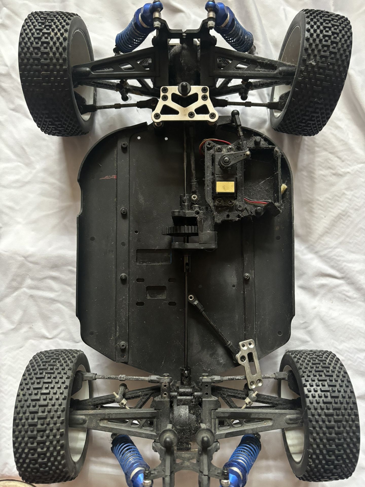 nitro rc racing 1/8 scale chassis