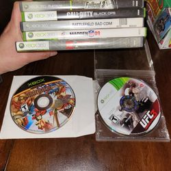 Lot Of 7 Xbox 360 Games