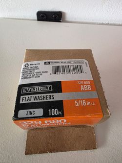 Everbuilt flat washers 5/16 in