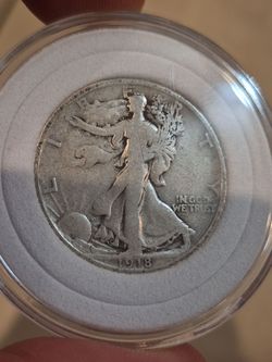 1918 walking liberty half dollar