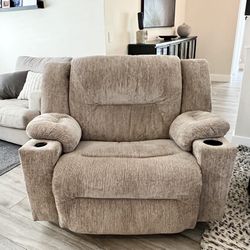 XL Recliner Sofa Chair w/ Top Handle