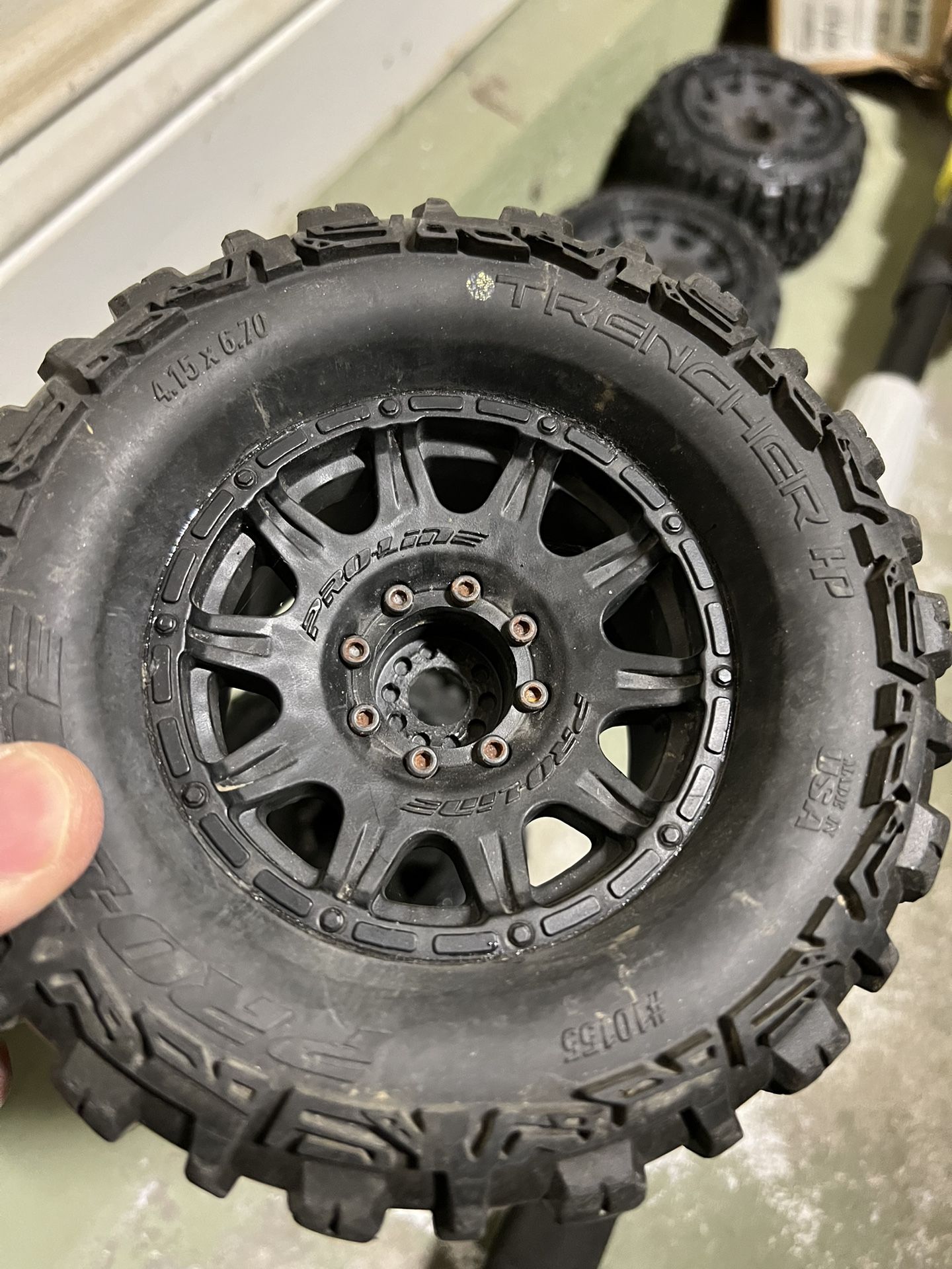 Proline-Trenchers 1/8 Belted 3.8" 17mm hub Traxxas Arrma Losi