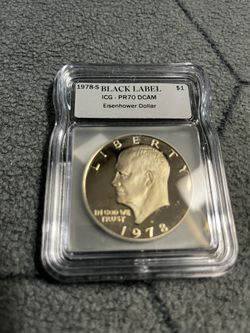 1978 S $1 Black Label PR70DCAM