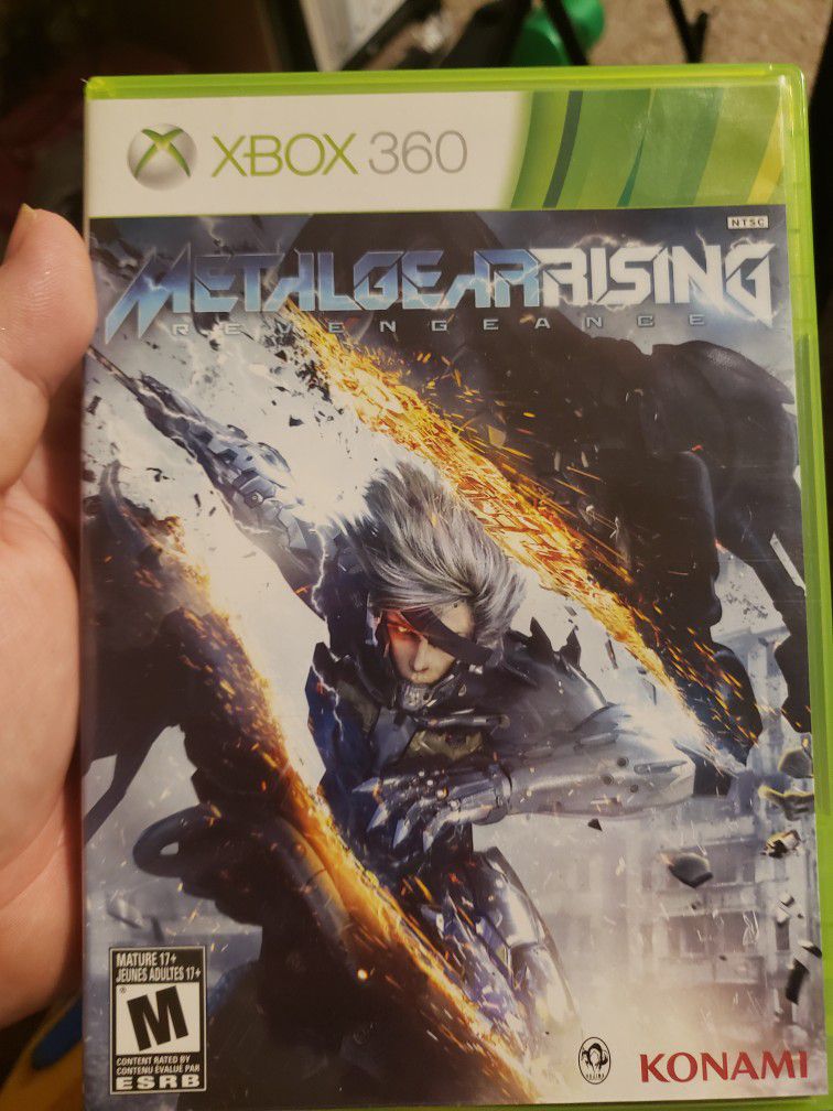 Xbox 360 Metalgear Rising Revengance