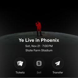 Ye Concert Tickets