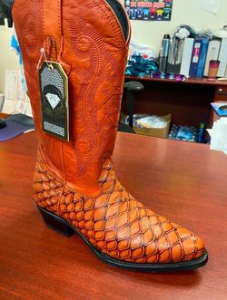 Botas vaqueras de piel para hombre