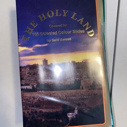 The Holy Land Colored Slides and Cassette Set Sami Awwad Vintage