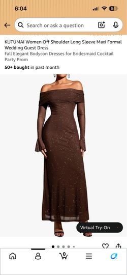 NWT Brown Bodycon Dress