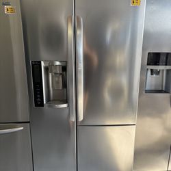 LG 36” SIDE BY SIDE REFRIGERATOR FOR SALE