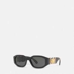 Versace Sunglasses in black and gold-Medusa logo