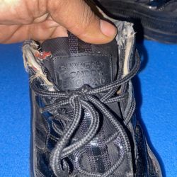 Black Burberry Designer Shoes Torn 