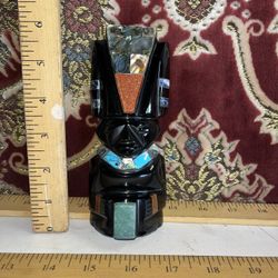 Vintage South American Gem Stone Sculpture