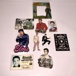 10 Vintage ELVIS PRESLEY Magnets From Early 1990s