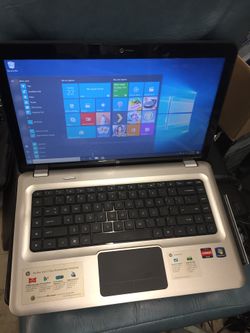 Hp dv6 AMD dual core, 2.2ghz 500gb 4gb win 10 office