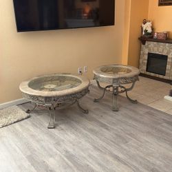 3 Piece Coffee Table And End Table’s 