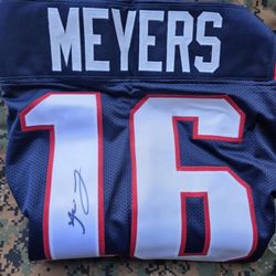 Patriots Autographed Jersey