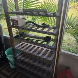 Wine Rack/Shoe Rack/Junk Rack...
8 shelves