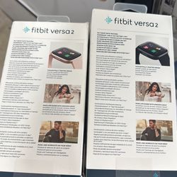 Fitbit Versa 2 Health & Fitness Smartwatch - Black/Carbon Aluminum