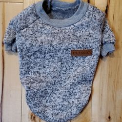 NEW Gray Dog Sweater (M)