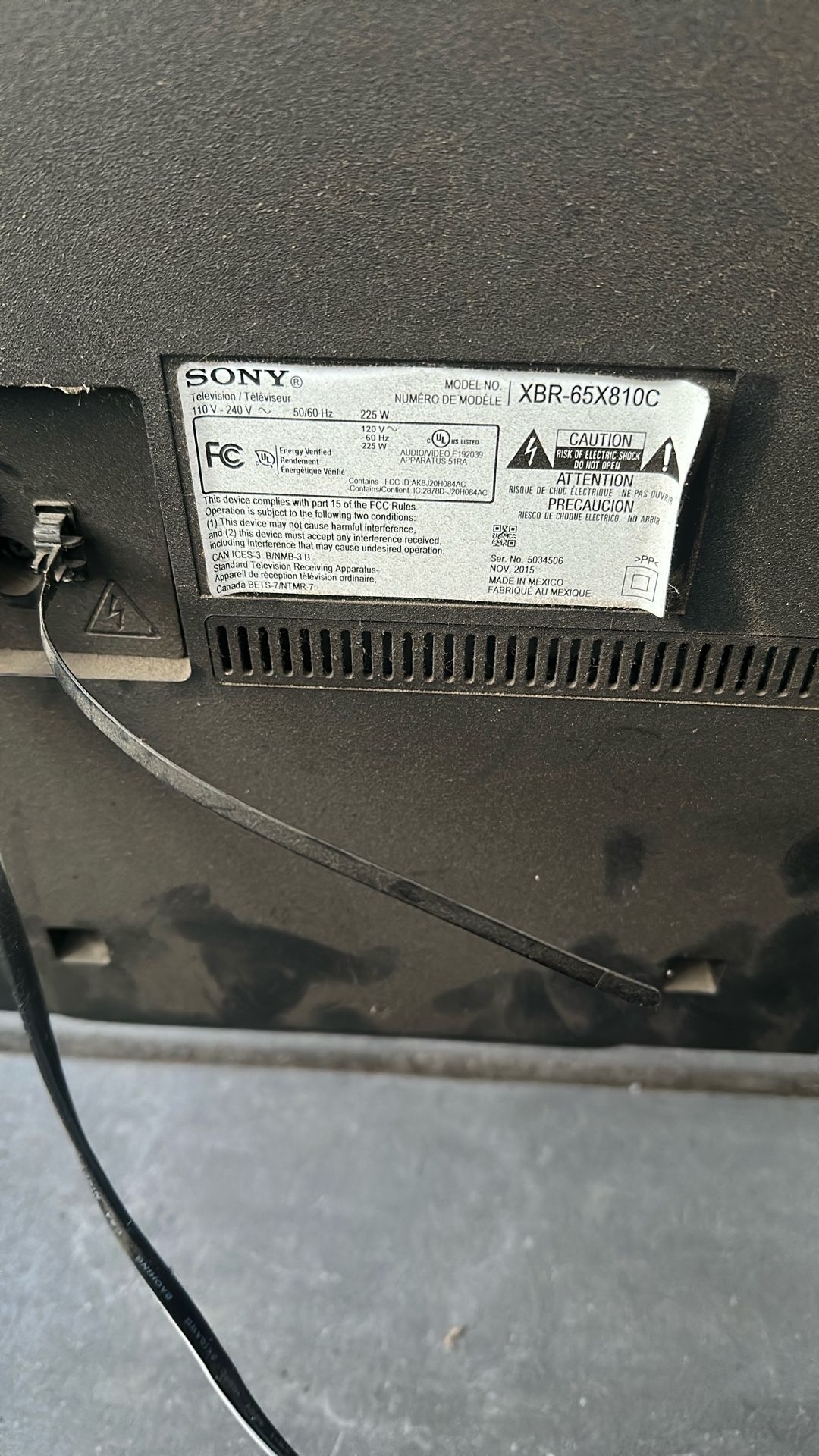 Sony Smart TV 65 Inch