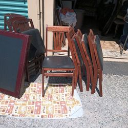 Foldable Wooden Chairs