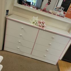 Dresser Pink And White New $239