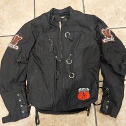 Women’s Power Trip Black Motorcycle Jacket size S