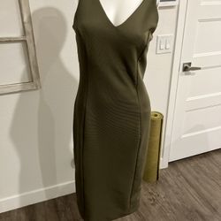 Army Green Dress