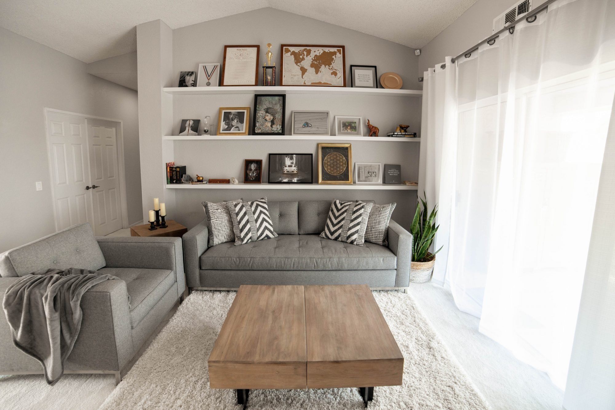 Luxury Custom APT2B Queen Sleeper Sofa And Matching Chair