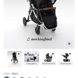 Mockingbird Double Stroller 